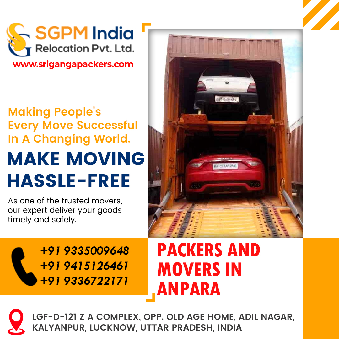 Packers and Movers in Anpara