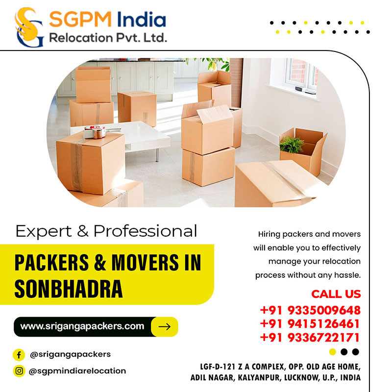 Packers and Movers in Sonbhadra