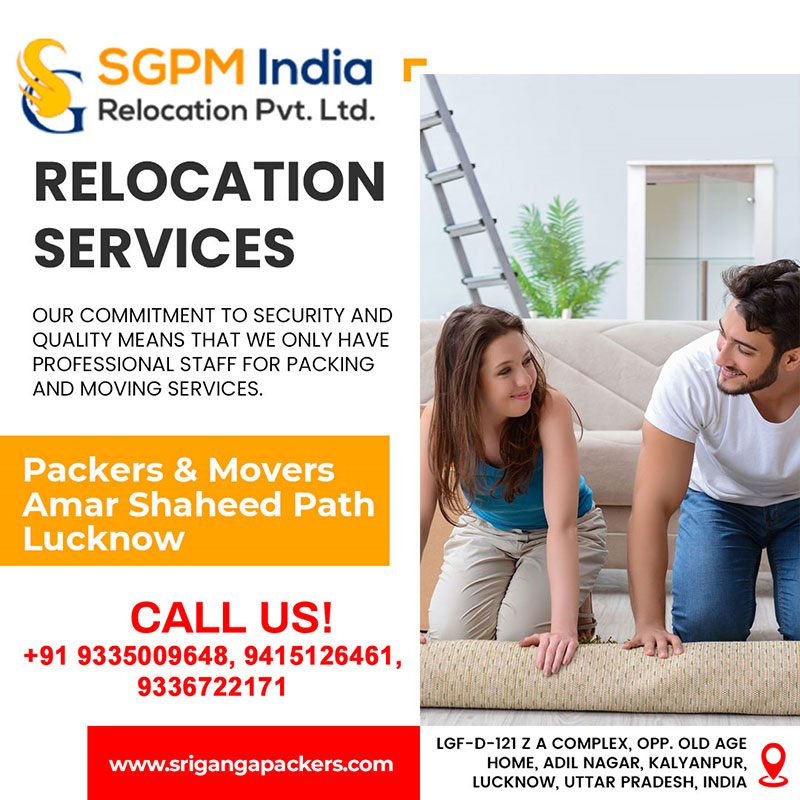 Packers and Movers in Amar Shaheed Path Lucknow