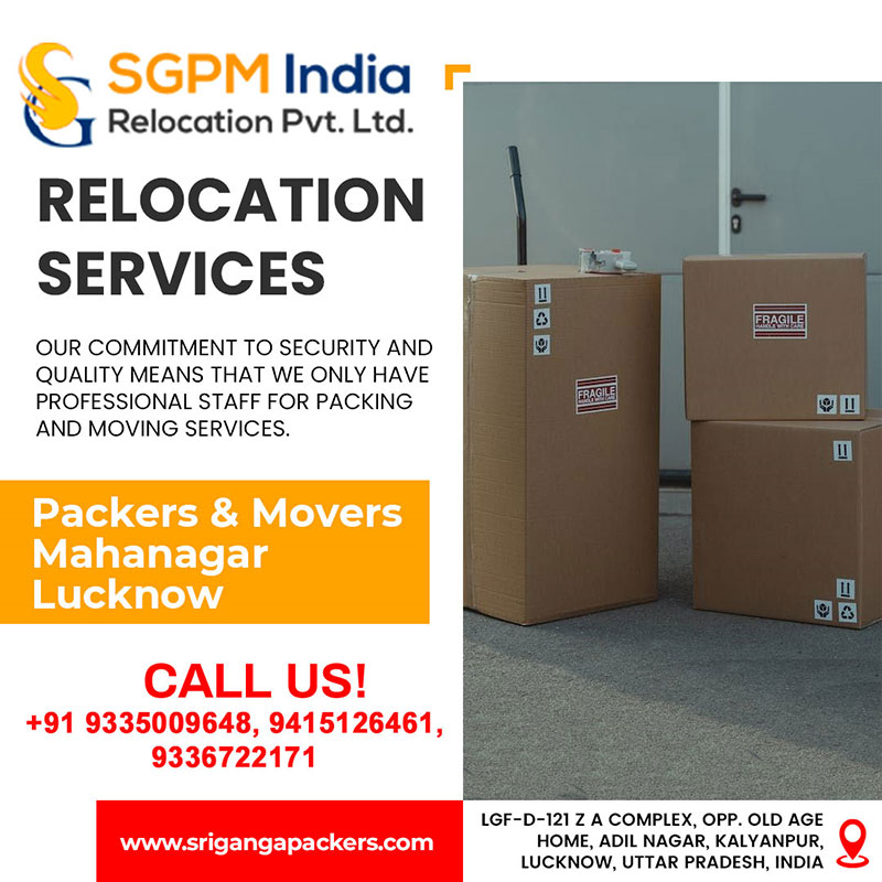 Packers and Movers in Mahanagar Lucknow