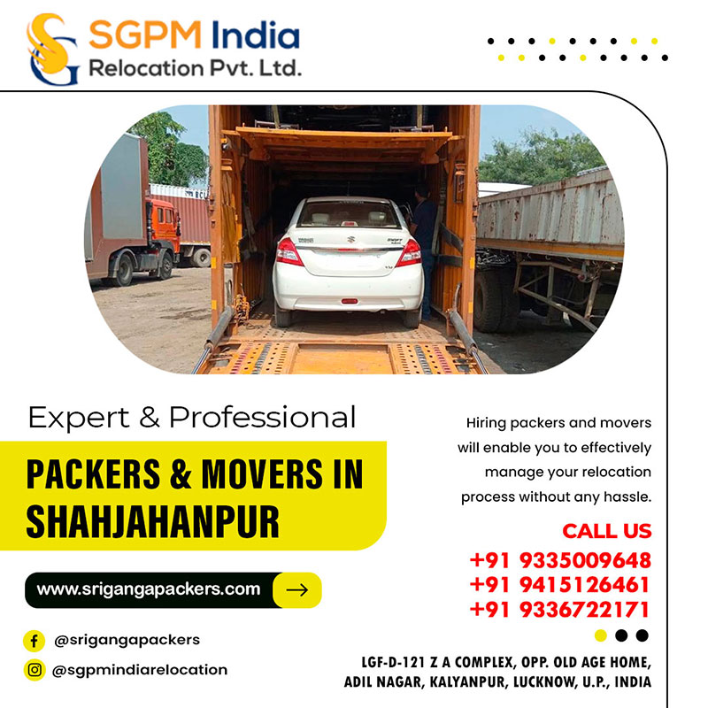 Packers and Movers in Shahjahanpur